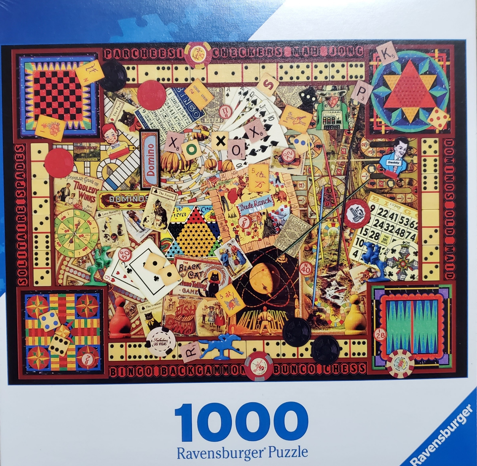Ravensburger Vintage Games 1000 Piece Puzzle