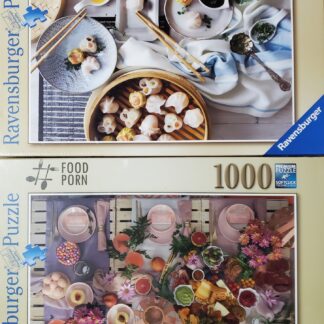 Ravensburger Food Series 1000 Piece Puzzle Bundle