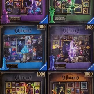Ravensburger Disney Villainous 1000 Piece Puzzle Bundle C