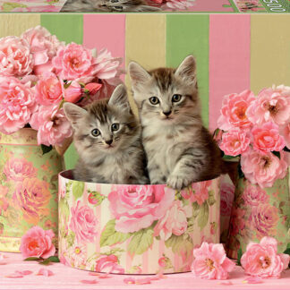 Educa Kittens With Roses 500 Piece Puzzle
