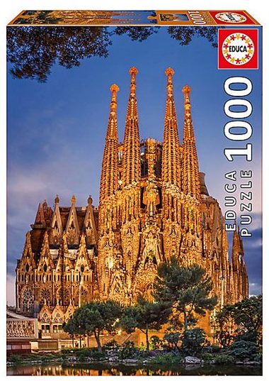 Educa World Heritage Series: Sagrada Familia, Barcelona 1000 Piece Puzzle