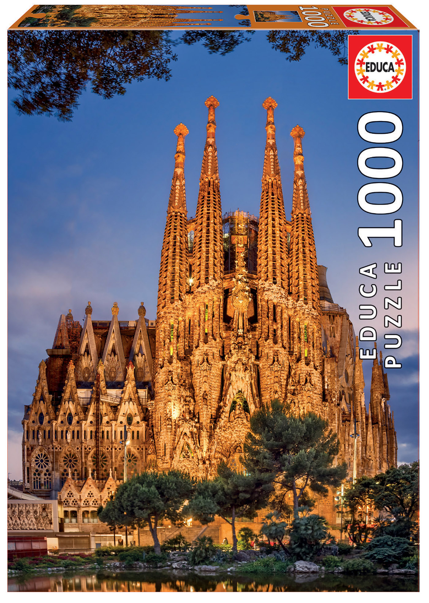 Jumbo Premium Puzzle Collection 'Sagrada Familia Barcelona' 1,000 Piece Jigsaw 