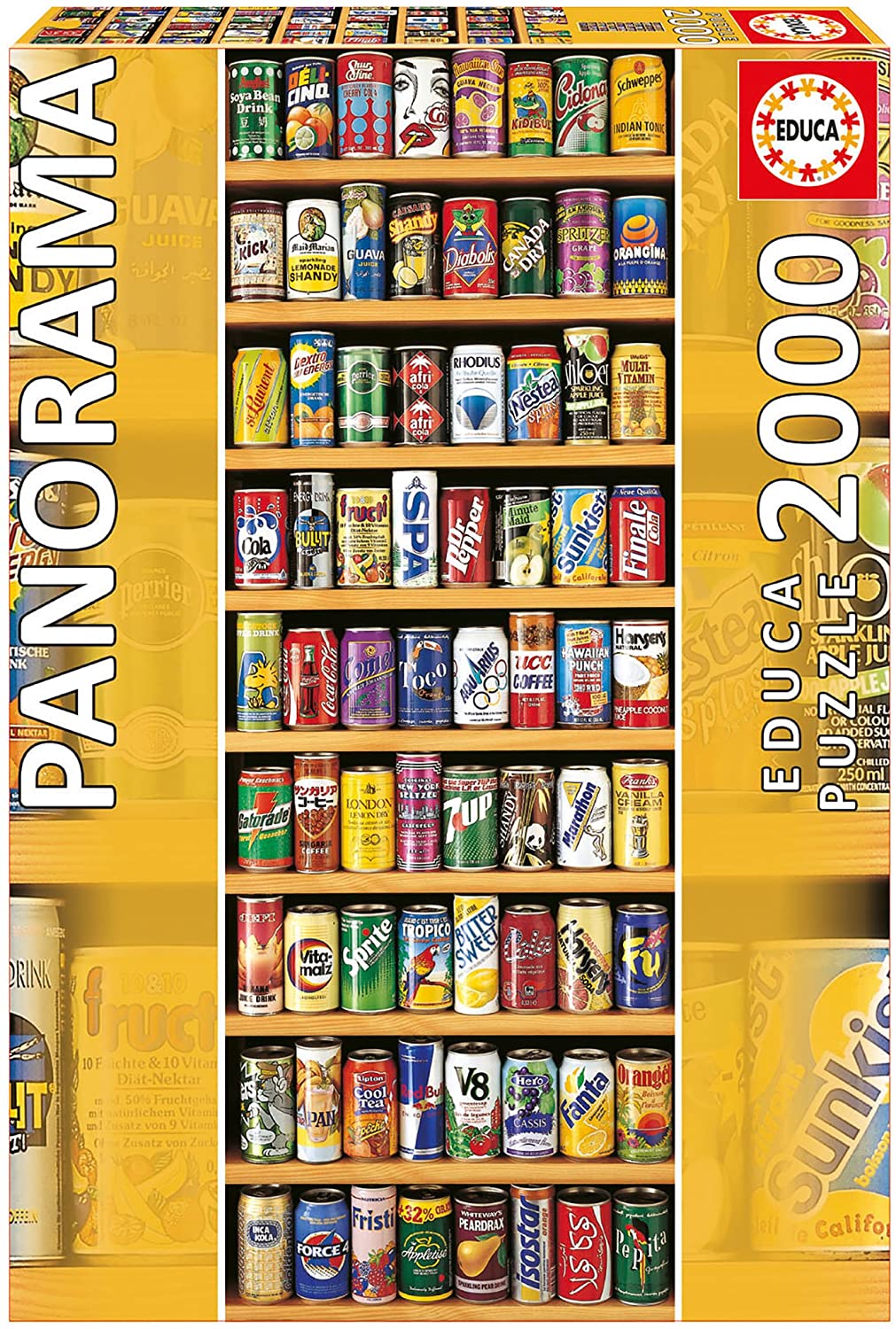 Educa Soft Cans 2000 Piece Panorama Puzzle