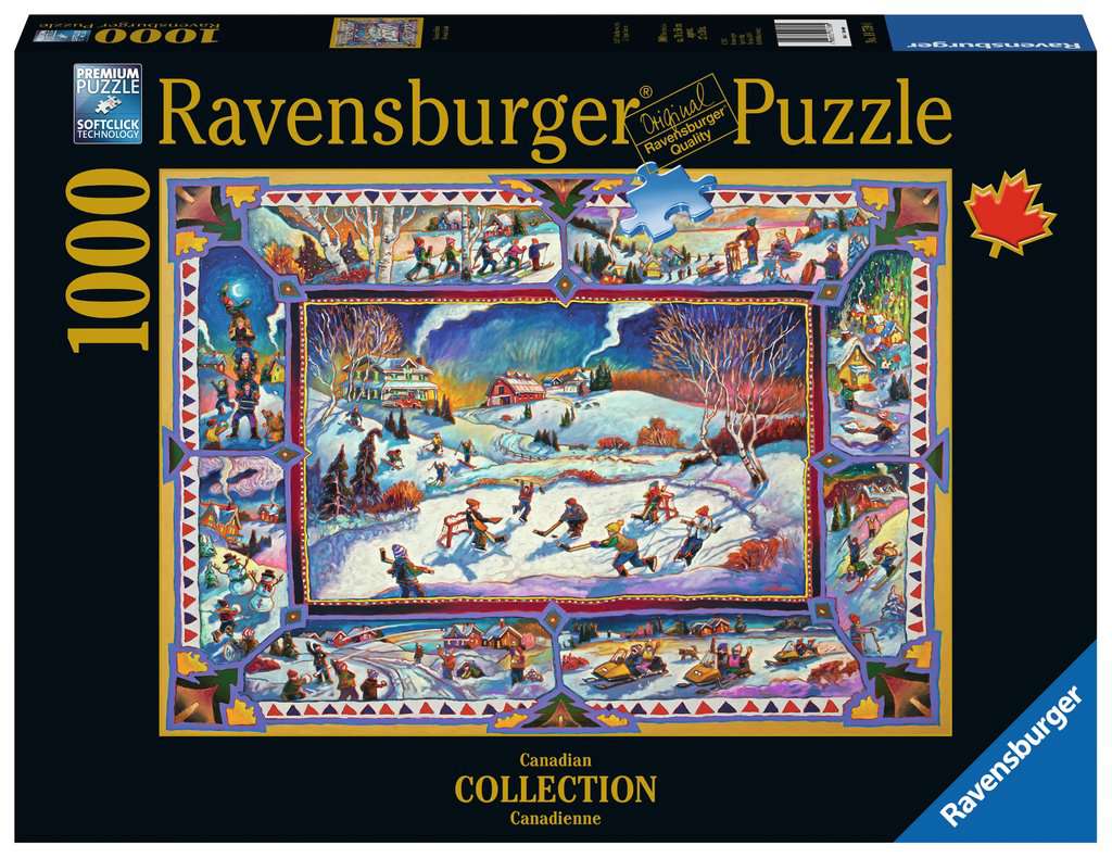 Ravensburger Canadian Collection Canadian Winter 1000 Piece Puzzle