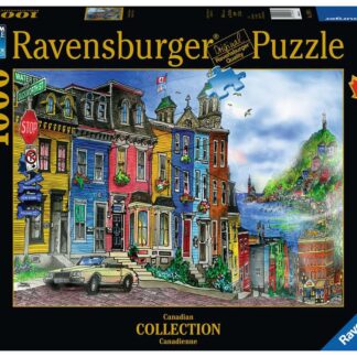 Ravensburger Canadian Collection St. Johns Newfoundland 1000 Piece Puzzle