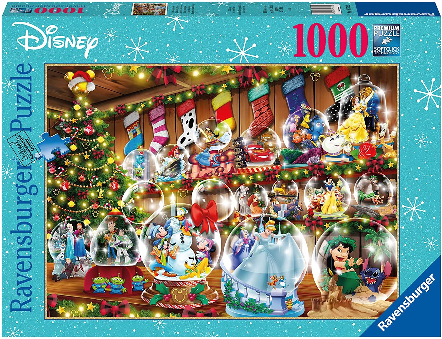 Evacuatie potlood Geavanceerd Ravensburger Disney Christmas Snowglobe Paradise 1000 Piece Puzzle – The  Puzzle Collections