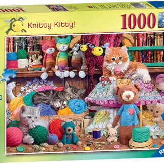 Ravensburger Knitty Kitty 1000 Piece Puzzle