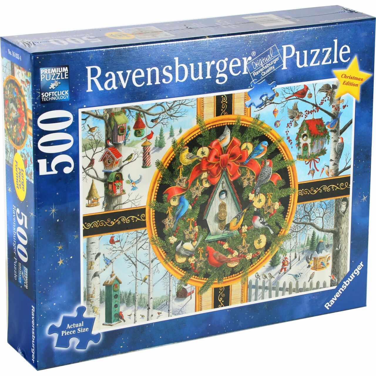 Ravensburger Christmas Songbirds 500 Large Piece Format Puzzle