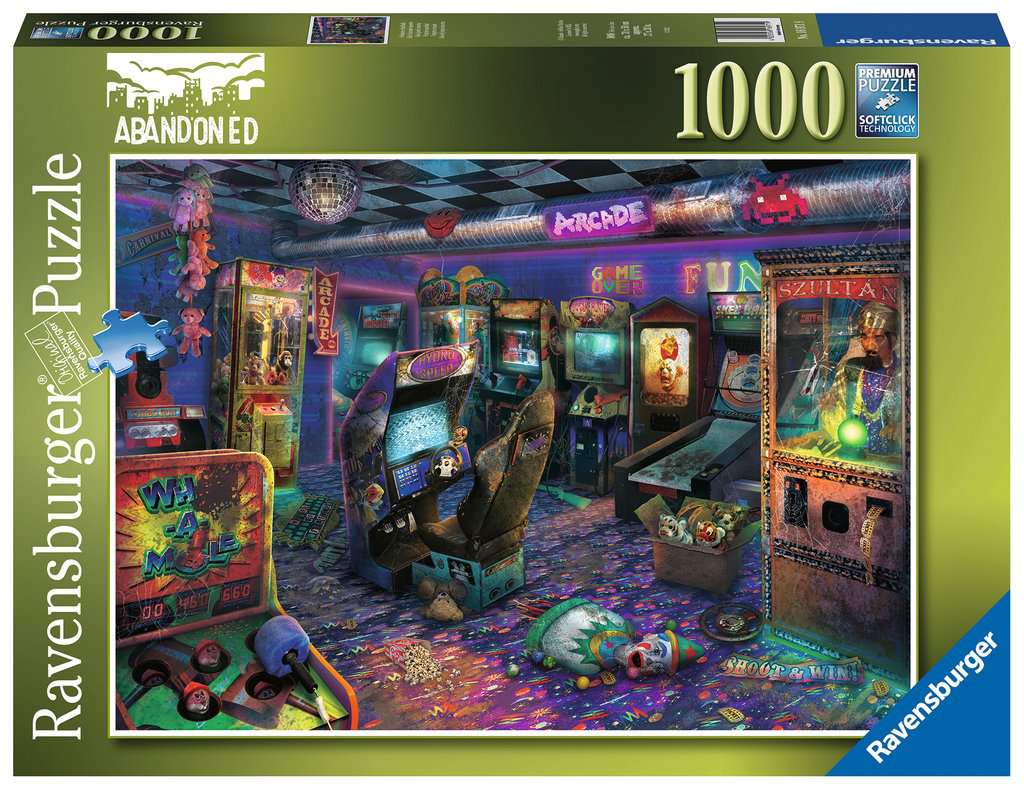 Ravensburger Abandoned Series - Forgotten Arcade 1000 Piece Puzzle