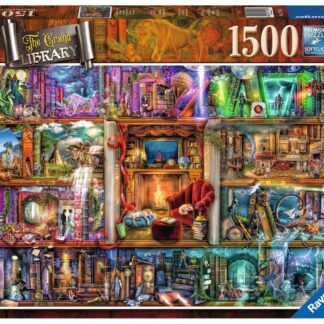 Ravensburger Aimee Stewart The Grand Library 1500 Piece Puzzle