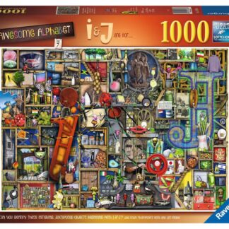 Ravensburger Colin Thompson Awesome Alphabet "I & J" 1000 Piece Puzzle
