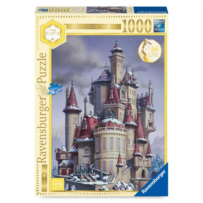 Ravensburger Disney Castle Edition - Beauty and the Beast - Belle Castle - 1000 Piece Puzzle