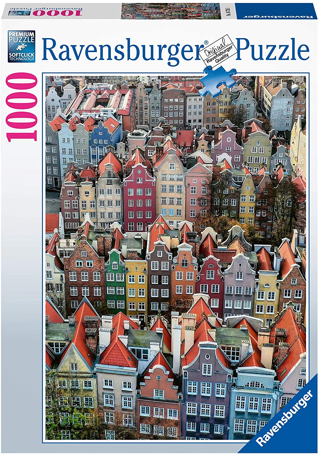 Ravensburger Gdansk Poland 1000 Piece Puzzle