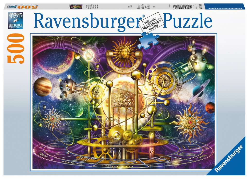 Ravensburger Golden Solar System 500 Piece Puzzle