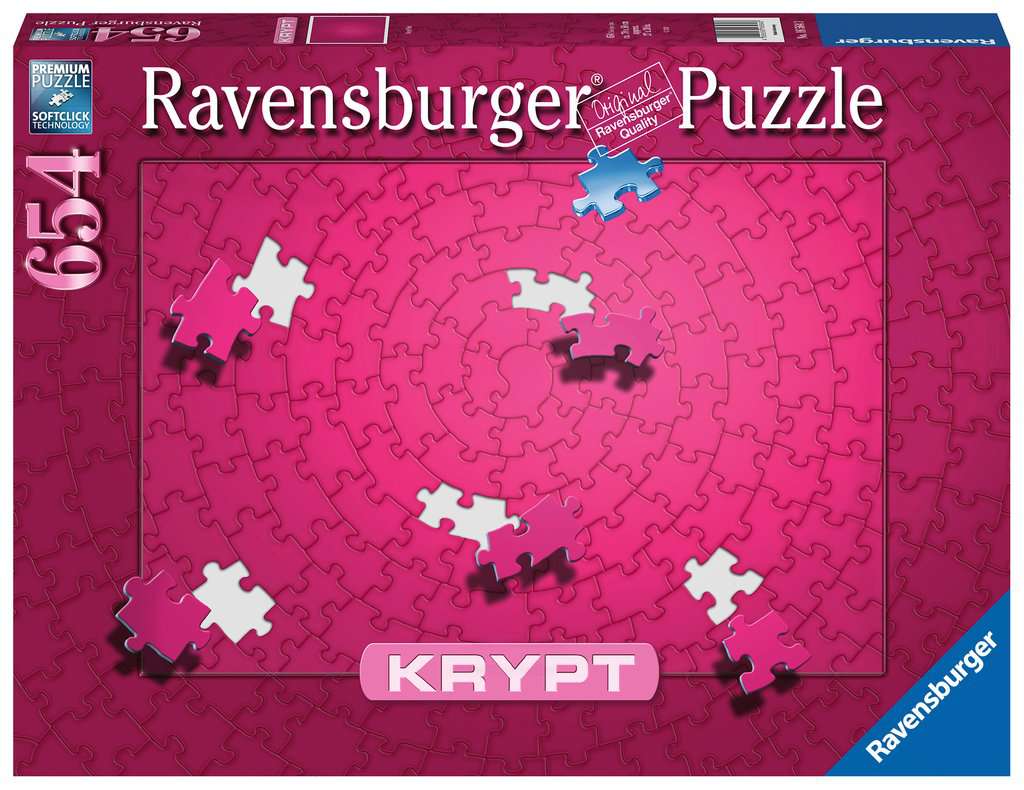Ravensburger Krypt Pink 654 Piece Puzzle