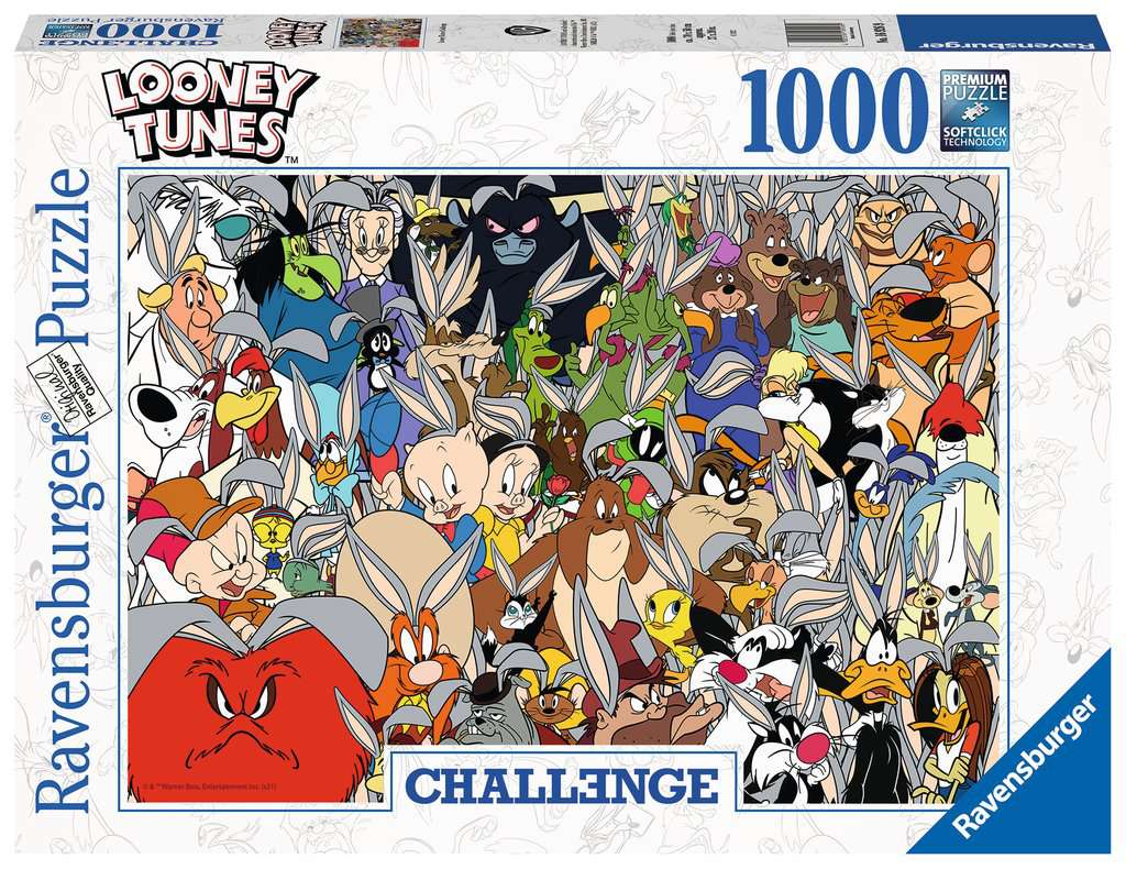 Ravensburger Looney Tunes Challenge 1000 Piece Puzzle