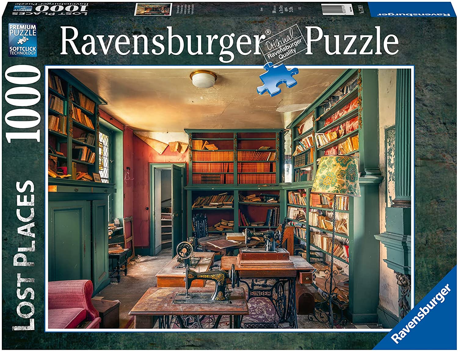 Ravensburger Lost Places Series: Mysterious Castle Library 1000 Piece Puzzle