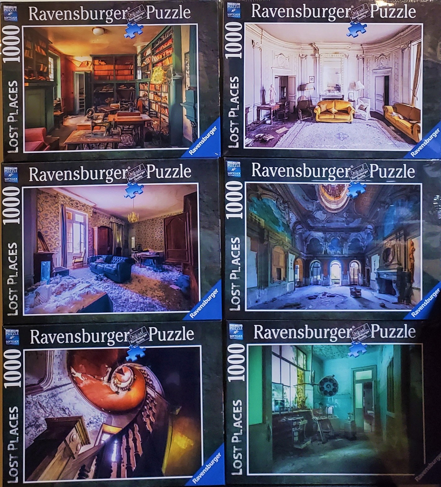 Ravensburger Lost Places Puzzle Bundle
