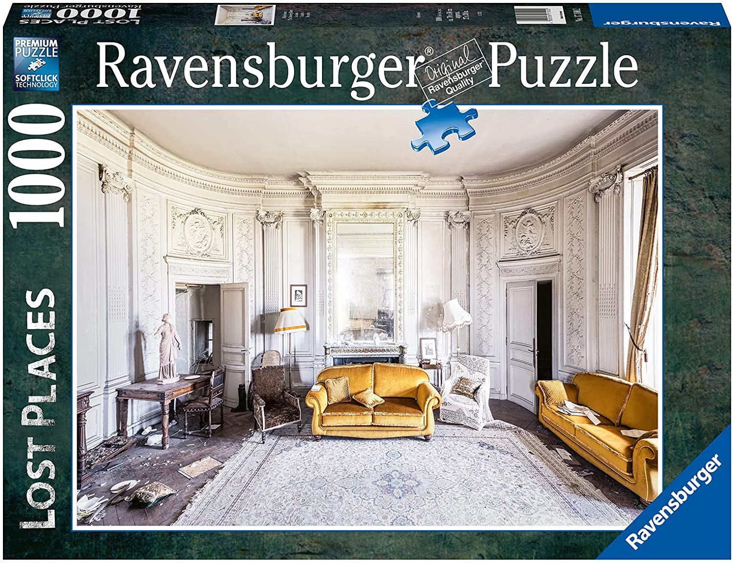 RAVENSBURGER Puzzle 17101 Ravensburger Mysterious Castle Library Lost  Places Jigsaw Puzzle 1000 Pieces