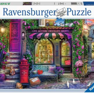 Ravensburger Love Letters Chocolate Shoppe 1500 Piece Puzzle
