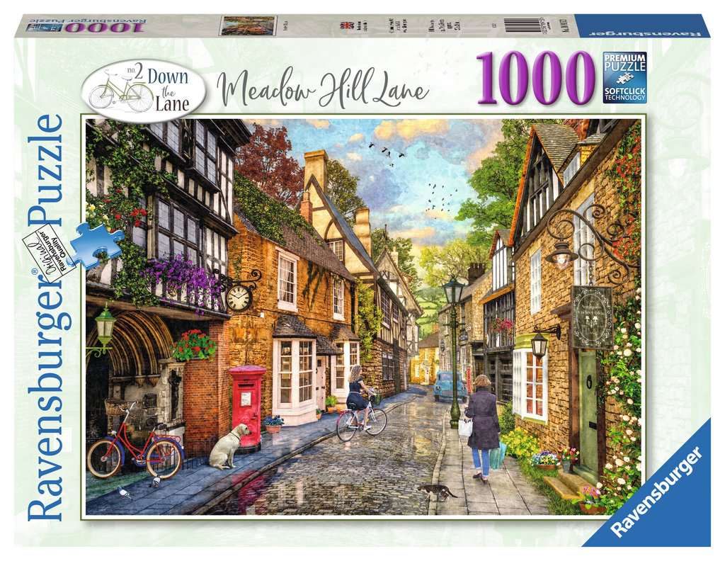 Ravensburger Down the Lane No.2 : Meadow Hill Lane 1000 Piece Puzzle