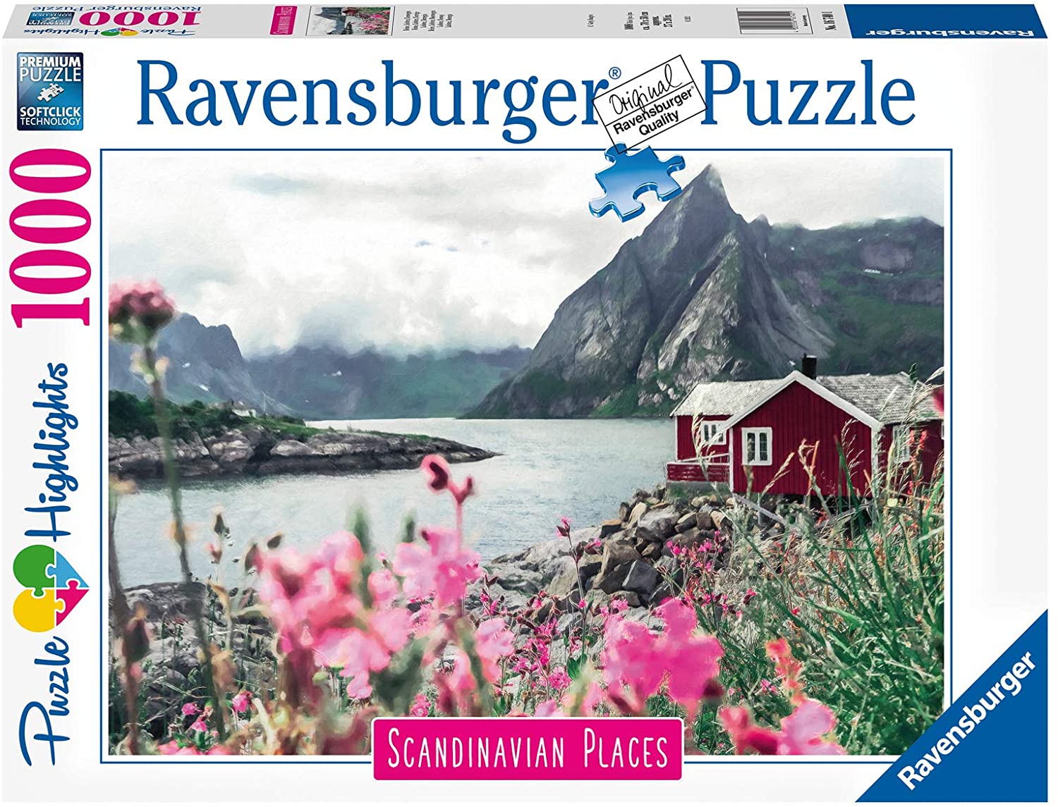 Ravensburger Scandinavian Places Lofoten Norway 1000 Piece Puzzle