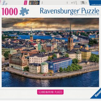 Ravensburger Scandinavian Places Stockholm Sweden 1000 Piece Puzzle