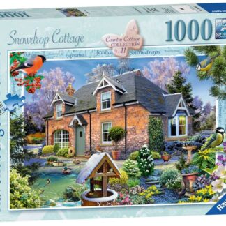 Ravensburger Country Cottage Collection 11 : Snowdrop Cottage 1000 Piece Puzzle