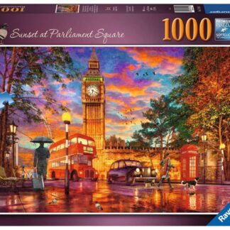 Ravensburger Sunset at Parliament Square, London 1000 Piece Puzzle