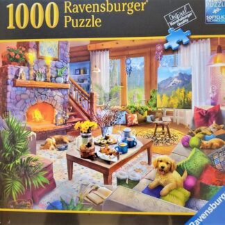 Ravensburger Cozy Cabin 1000 Piece Puzzle