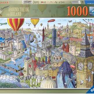 Ravensburger Around the UK and Ireland 1000 Piece Puzzle