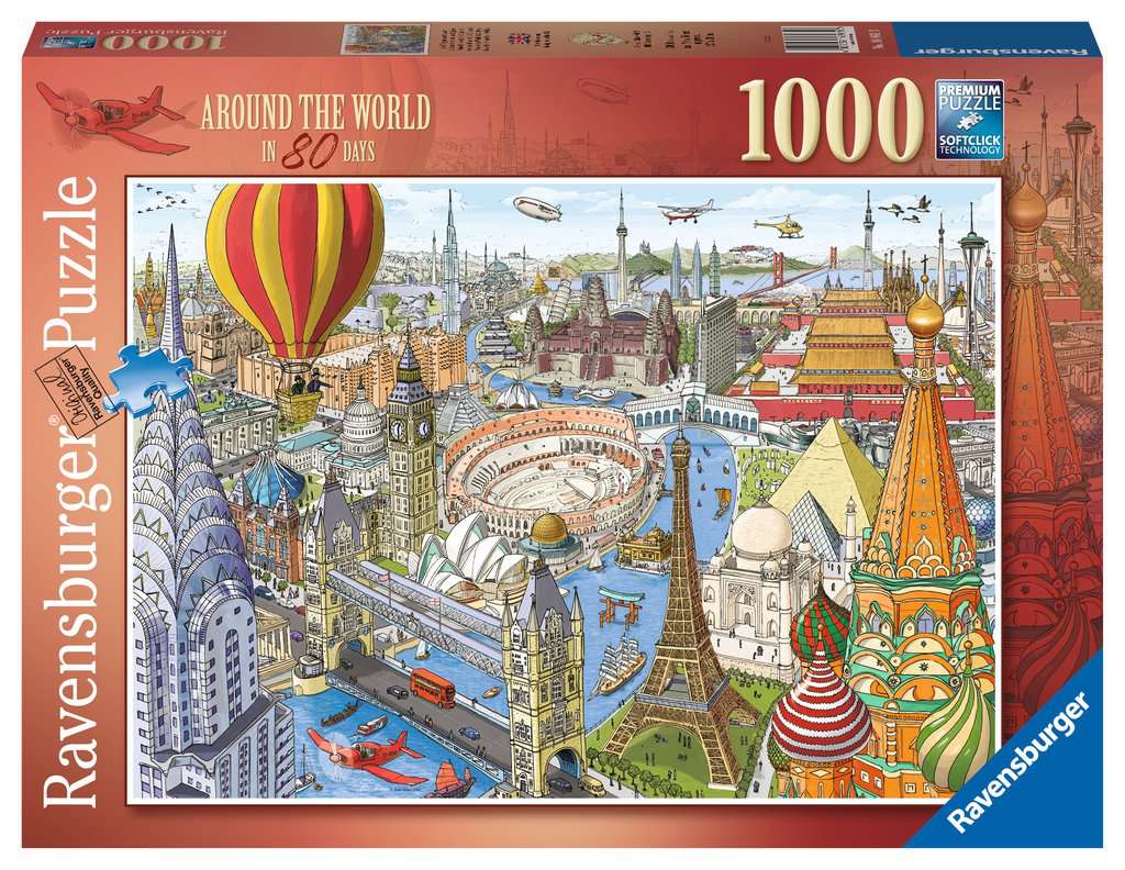 Ravensburger Around the World in 80 Days 1000 Piece Puzzle