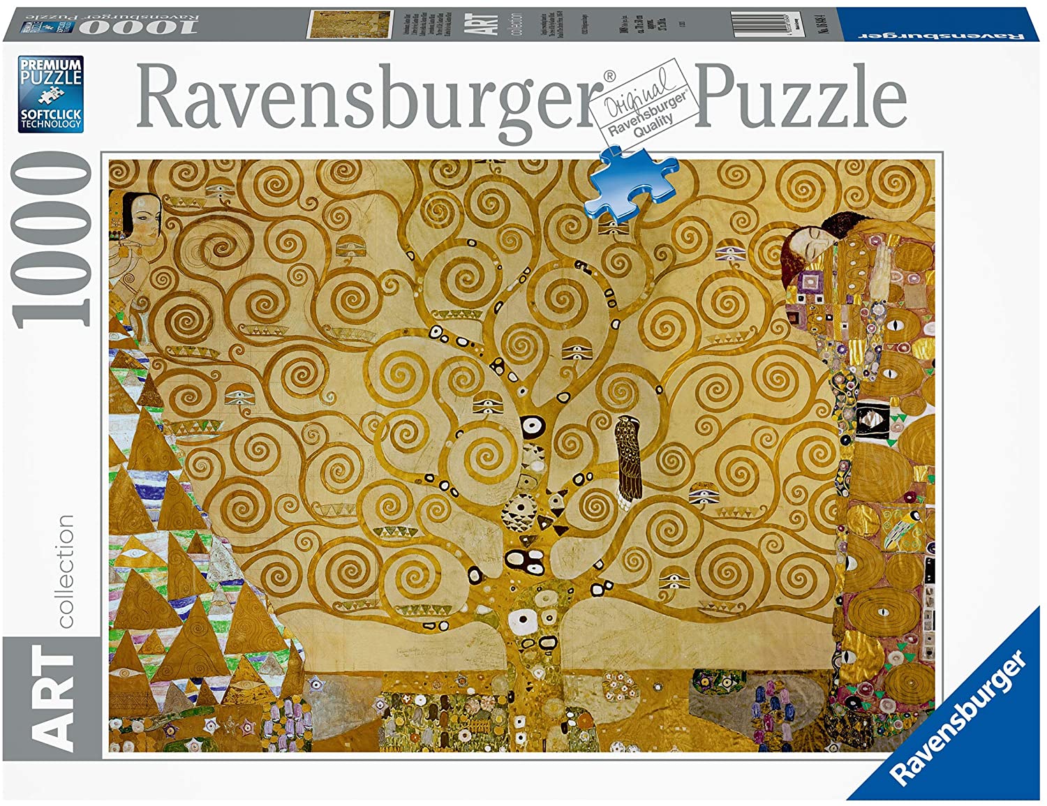 Puzzle d'Art 1000 pièces Gustav Klimt : L'arbre de vie