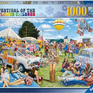 Ravensburger Festival of the Flower Children 1000 Piece Puzzle