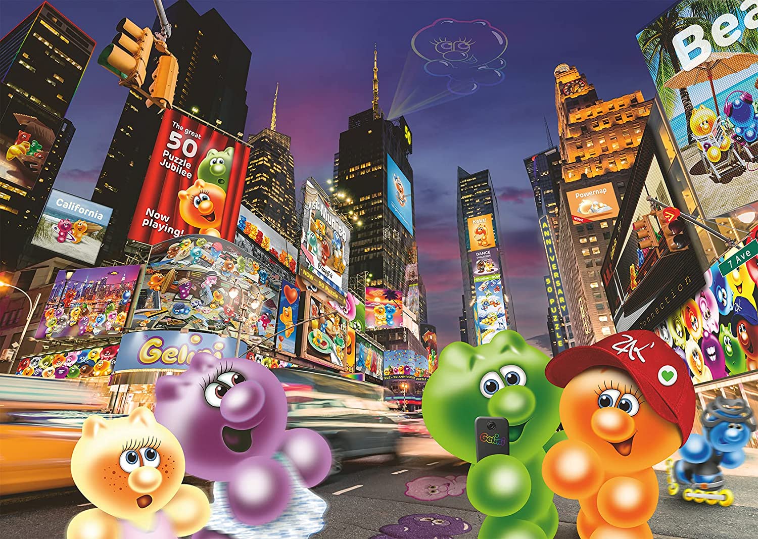 Ravensburger New Years In Times Square 500 Piece Puzzle