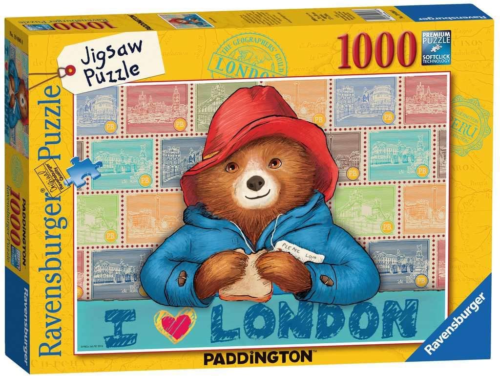 Ravensburger Paddington I Love London 1000 Piece Puzzle