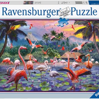 Ravensburger Pink Flamingos 1000 Piece Puzzle