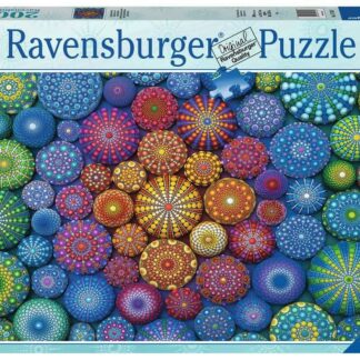 Ravensburger Radiating Rainbow Mandalas 2000 Piece Puzzle
