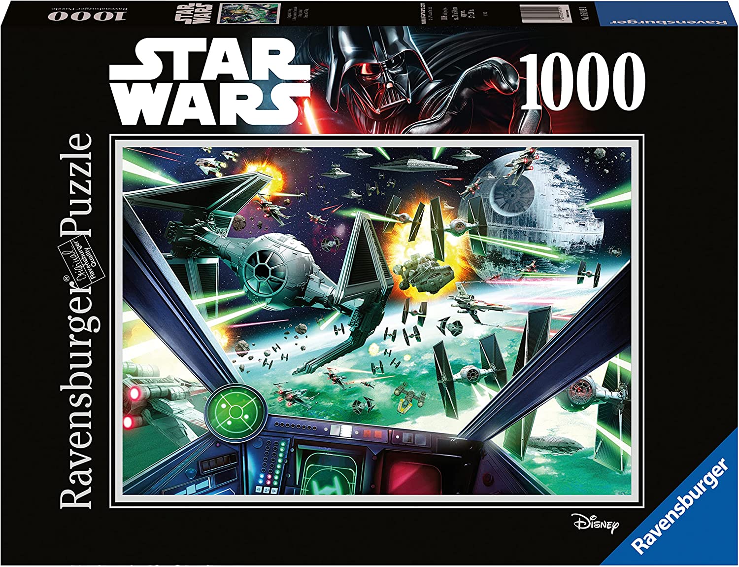 Ravensburger Star Wars X-Wing Cockpit 1000 Piece Puzzle