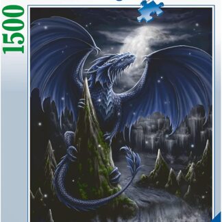 Ravensburger The Dark Blue Dragon 1500 Piece Puzzle