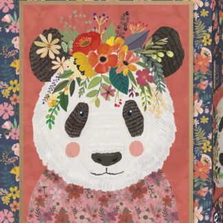 Heye Floral Friends Cuddly Panda 1000 Piece Puzzle