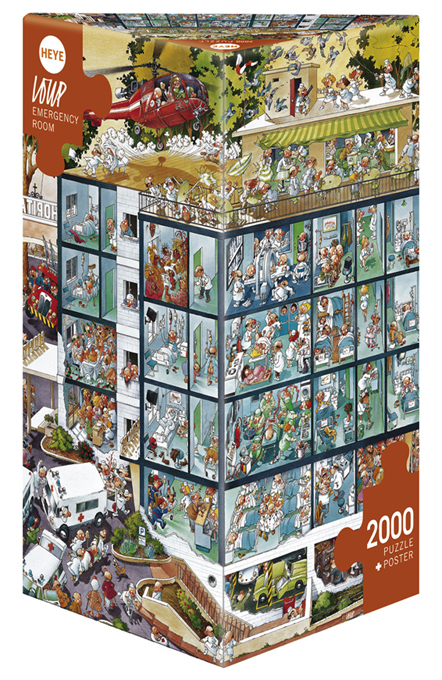 Heye Loup Emergency Room 2000 Piece Puzzle