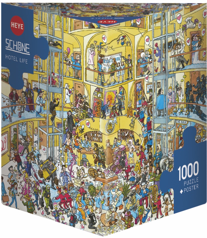 Heye Hotel Life 1000 Piece Puzzle
