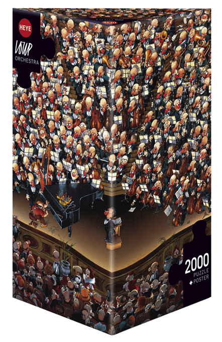 Heye British Music History 2000 Piece Puzzle – The Puzzle Collections