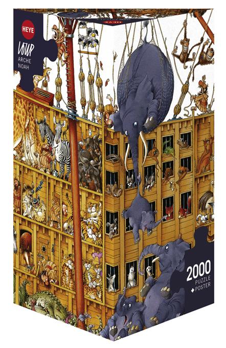 Heye Loup Noah's Ark 2000 Piece Puzzle