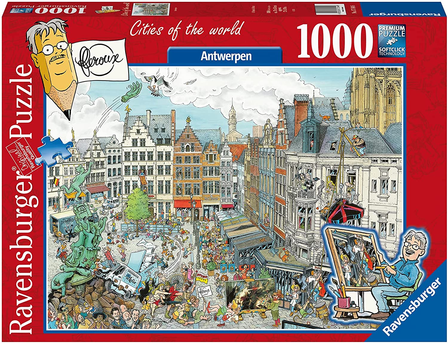 Ravensburger Cities Of The World Antwerpen 1000 Piece Puzzle