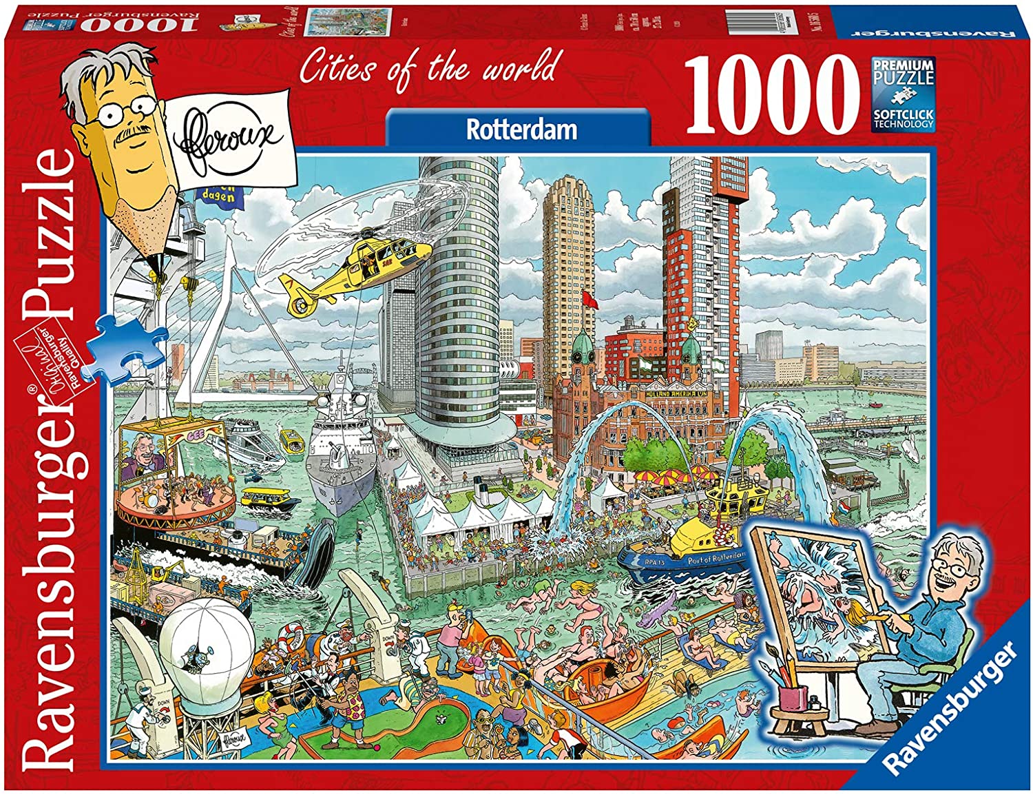 Ravensburger Cities Of The World Rotterdam 1000 Piece Puzzle