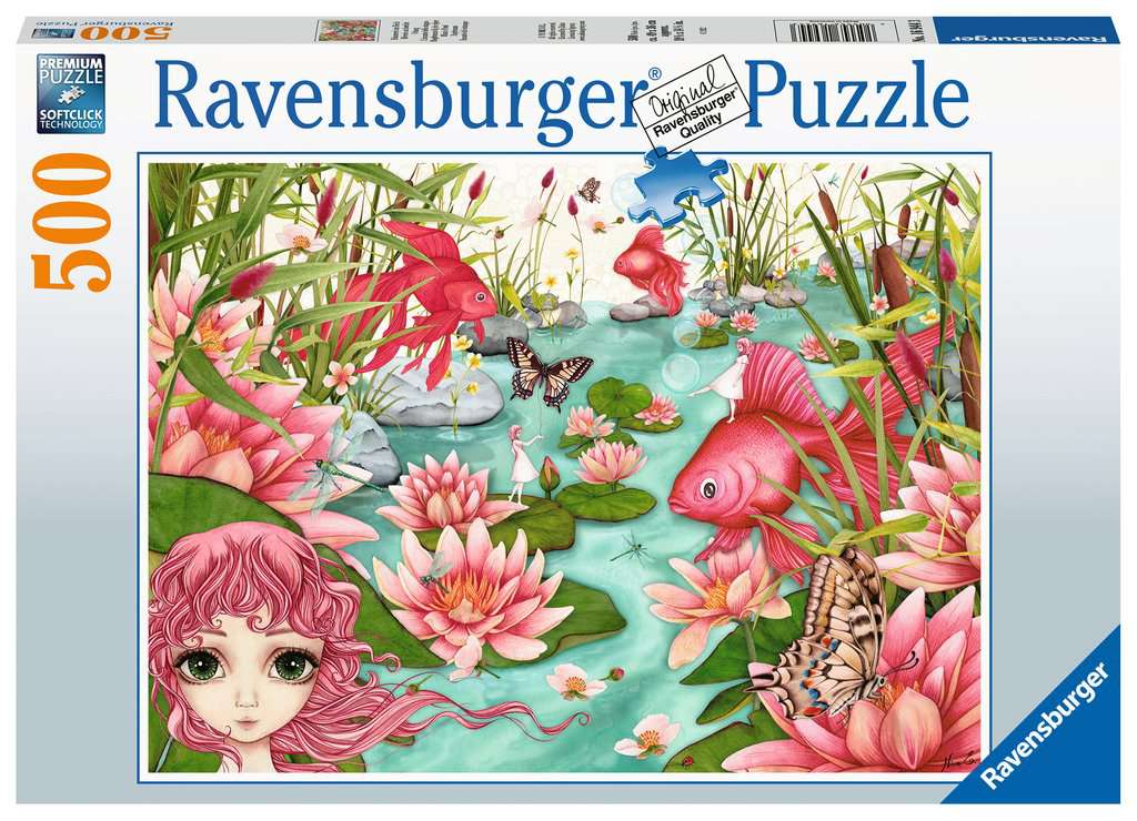 Ravensburger Minu's Pond Daydreams 500 Piece Puzzle