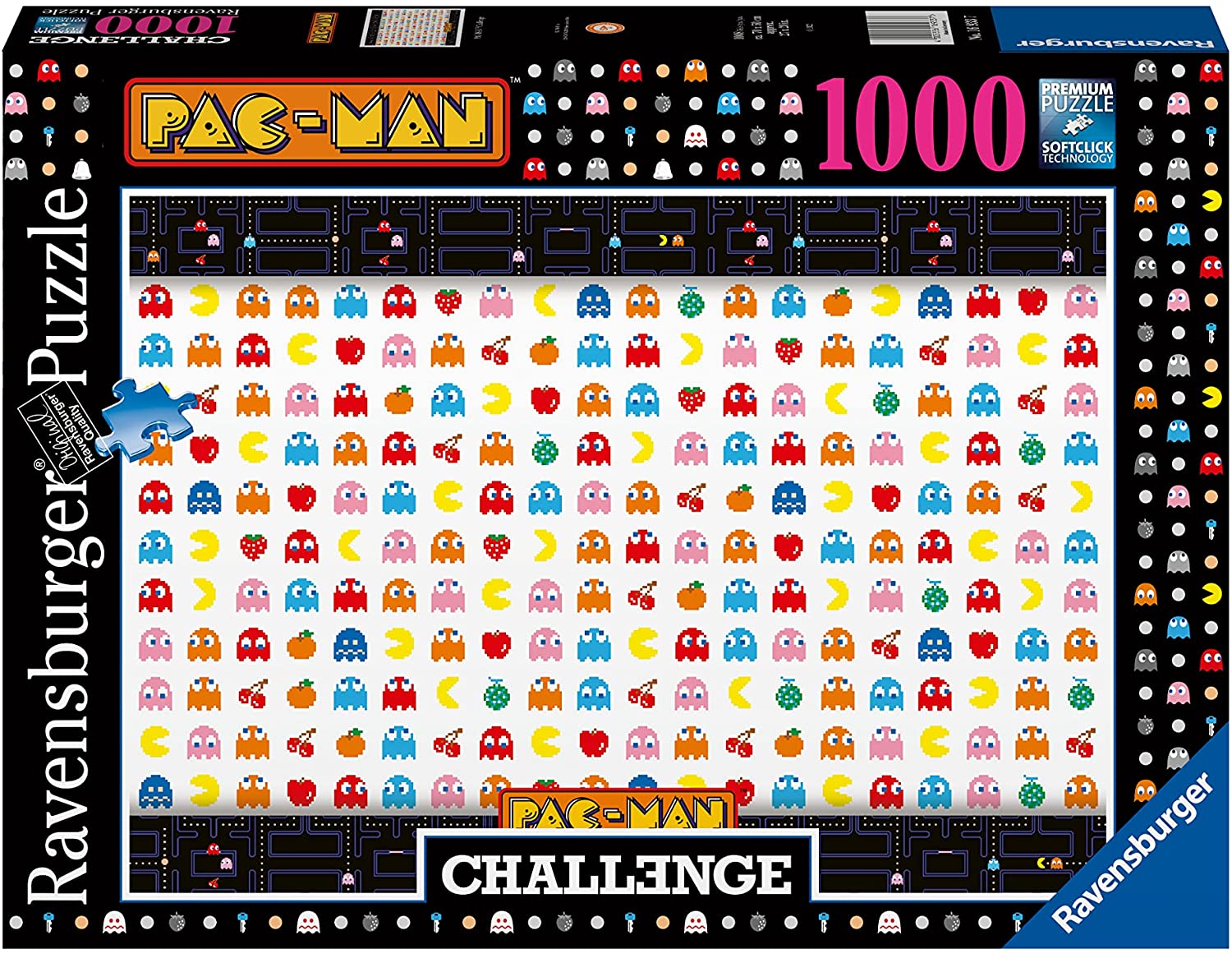 Ravensburger Pac-Man Challenge 1000 Piece Puzzle