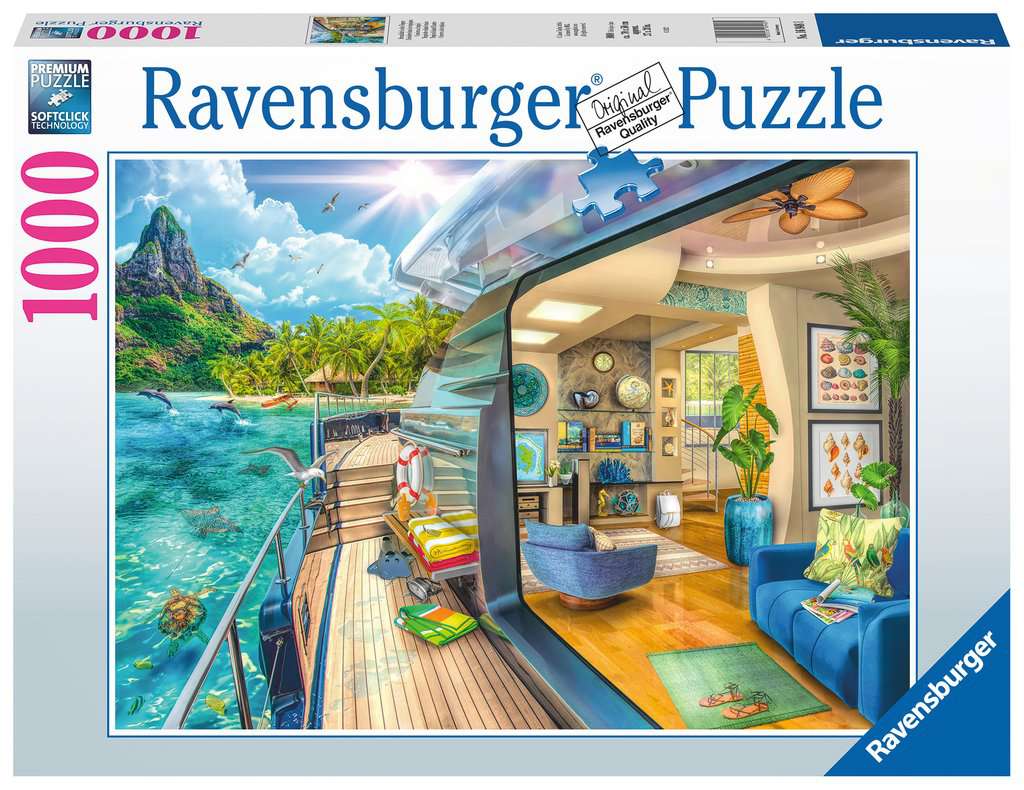 Ravensburger Tropical Charter 1000 Piece Puzzle